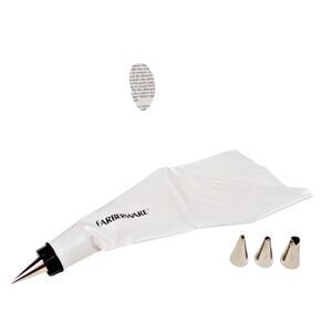 VTG Professional Farberware Cake Pastry Decorating Set Stainless Steel Tips